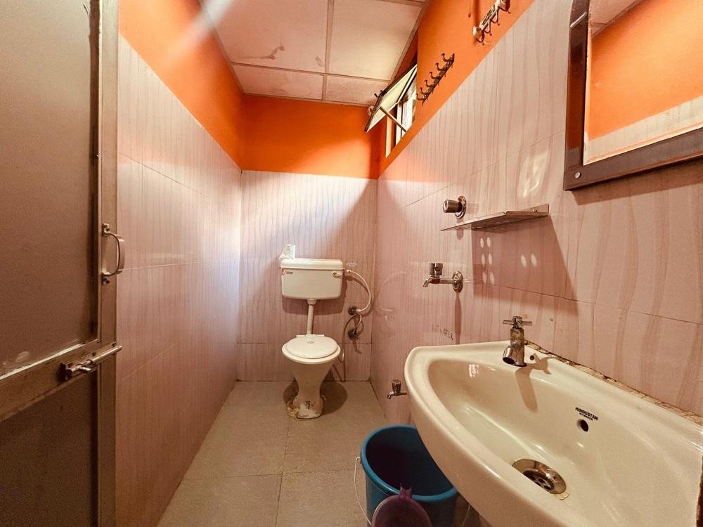 Tiled bathroom